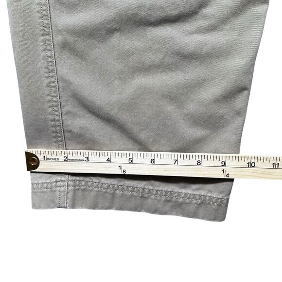 Urban Pipeline Cargo Pants Men’s 32x34 Beige Cotton Twill Multi Pocket Utility - Picture 13 of 13